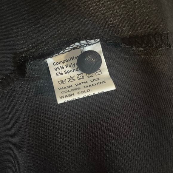 SCOMCHIC 2XL Black Boho 3/4 Sleeve Front Tie Blouse Amazon - Picture 9 of 9